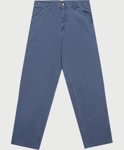 Carhartt WIP Trousers SINGLE KNEE PANT I026463.0WAFH Blue	